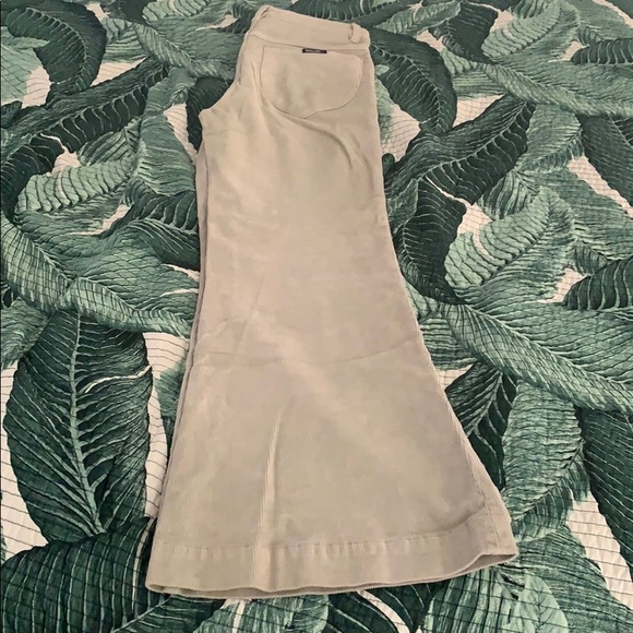 Rolla’s sea grass green corduroy flares - Picture 2 of 5